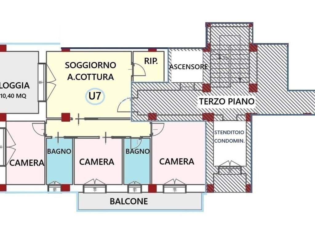 appartamento in vendita a Modena in zona Cognento