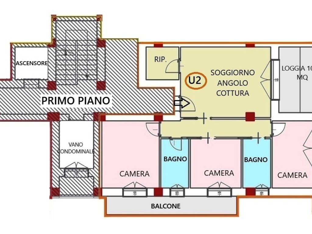 appartamento in vendita a Modena in zona Cognento