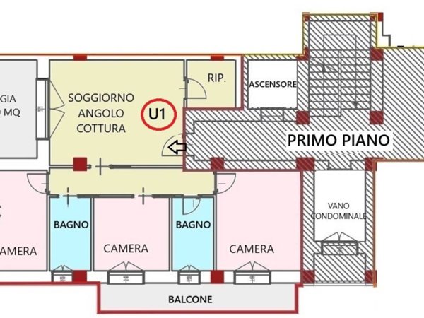 appartamento in vendita a Modena in zona Cognento