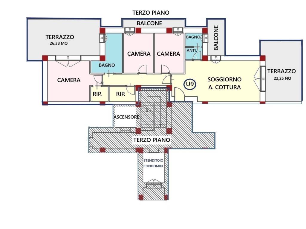 appartamento in vendita a Modena in zona Cittanova