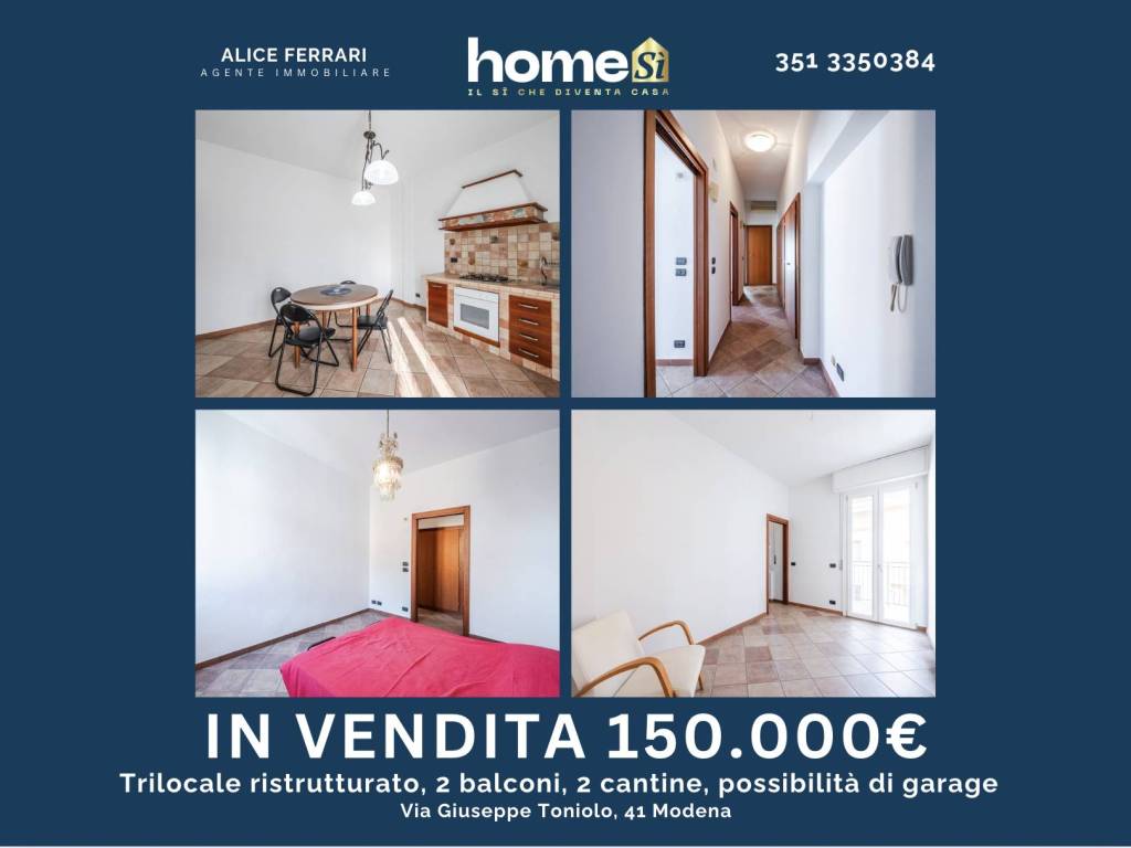 appartamento in vendita a Modena in zona San Lazzaro / Modena Est