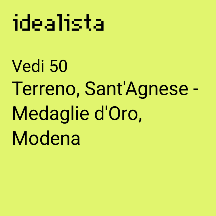 casa indipendente in vendita a Modena in zona Sant'Agnese