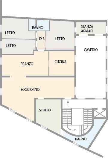 appartamento in vendita a Modena in zona Centro Storico