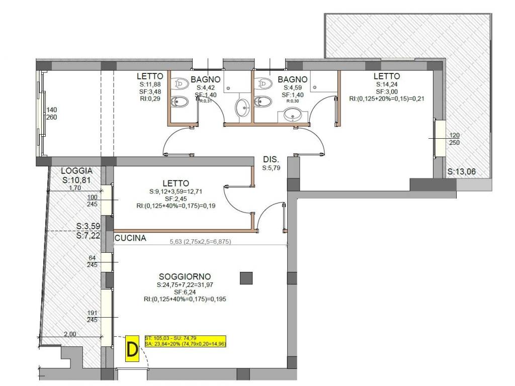 appartamento in vendita a Modena in zona Sant'Agnese