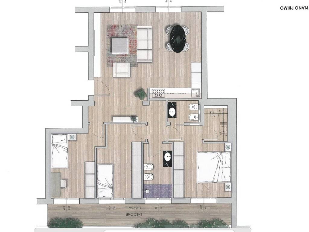 appartamento in vendita a Modena