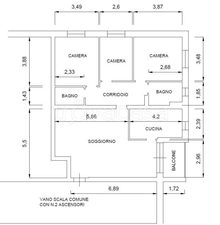 appartamento in vendita a Modena in zona Sant'Agnese