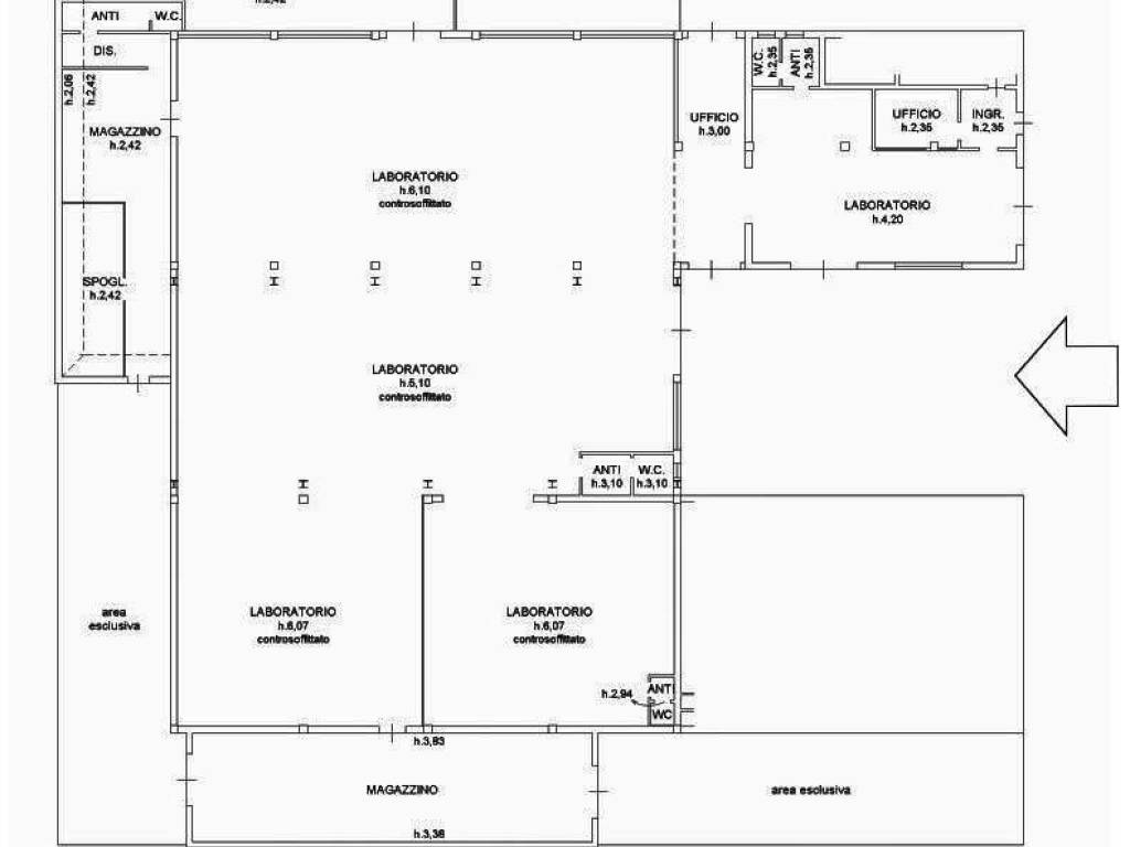 locale commerciale in vendita a Modena in zona San Lazzaro / Modena Est