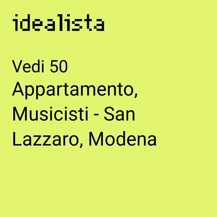 appartamento in vendita a Modena in zona San Lazzaro / Modena Est