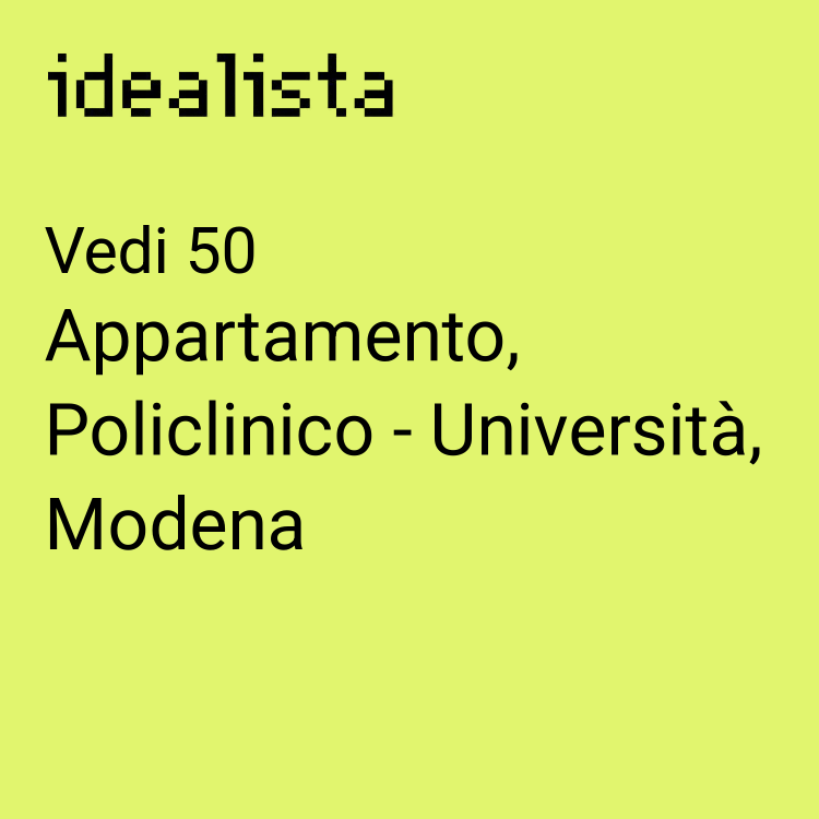 appartamento in vendita a Modena