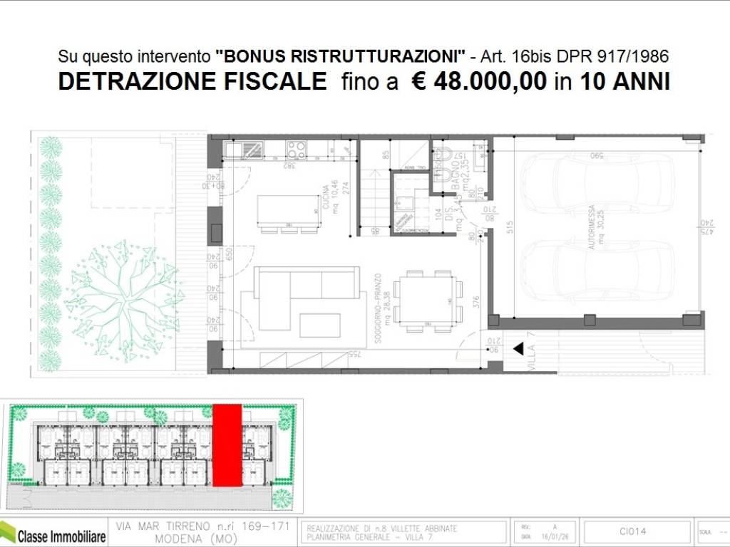 casa indipendente in vendita a Modena in zona San Lazzaro / Modena Est
