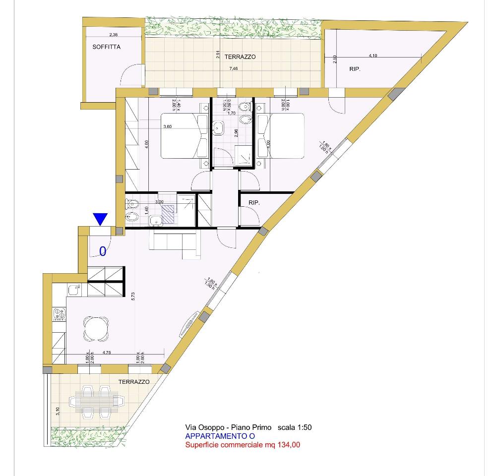appartamento in vendita a Modena in zona San Cataldo
