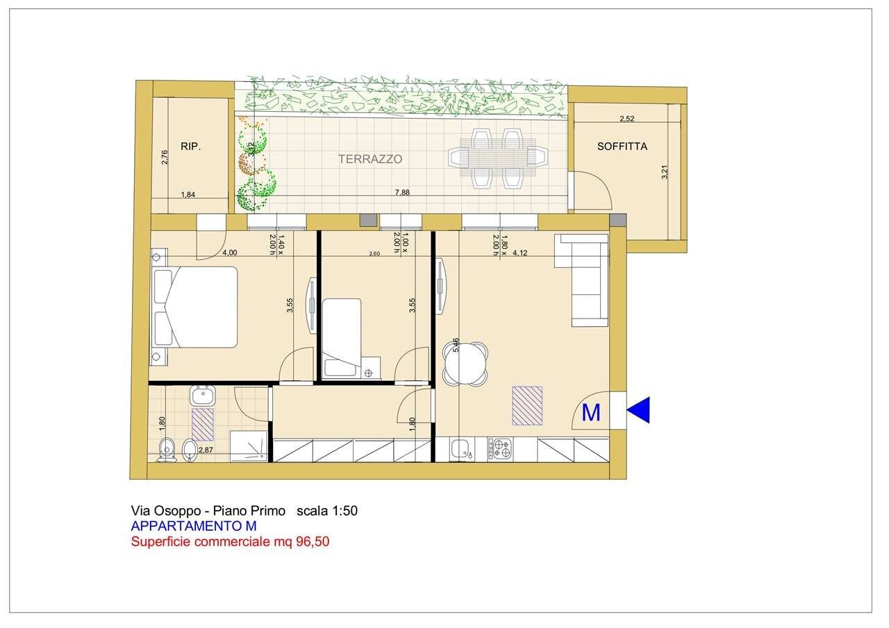 appartamento in vendita a Modena