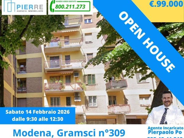 appartamento in vendita a Modena in zona Crocetta