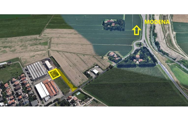 terreno edificabile in vendita a Modena in zona Lesignana