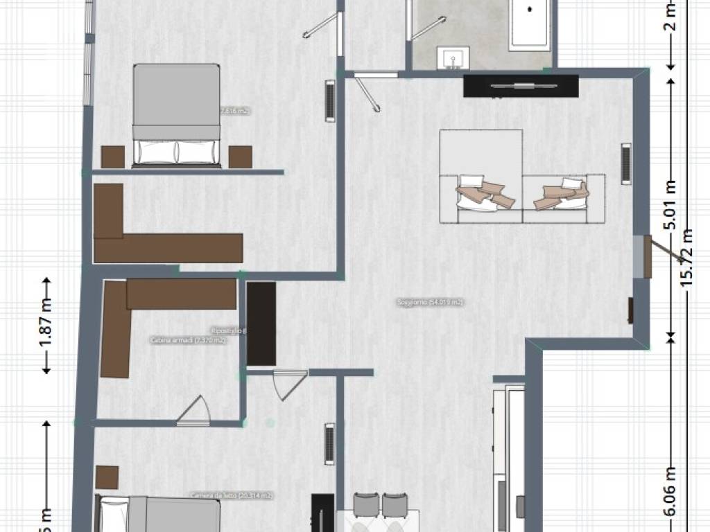 appartamento in vendita a Modena in zona Centro Storico