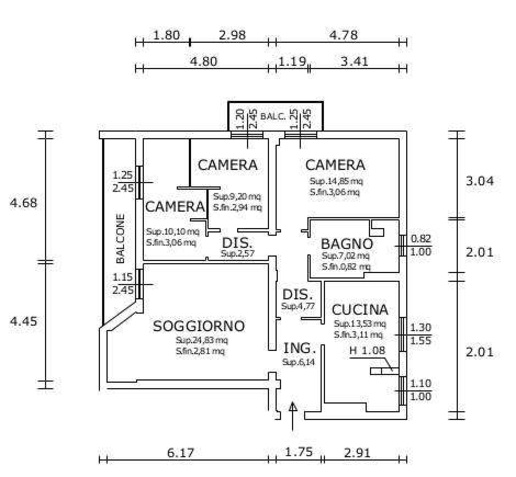appartamento in vendita a Modena in zona San Faustino