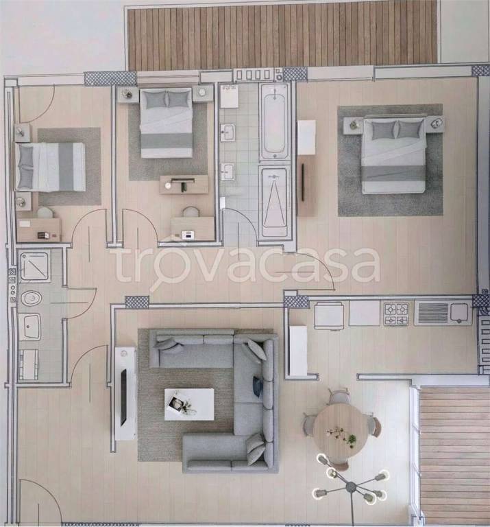 appartamento in vendita a Modena in zona Sant'Agnese