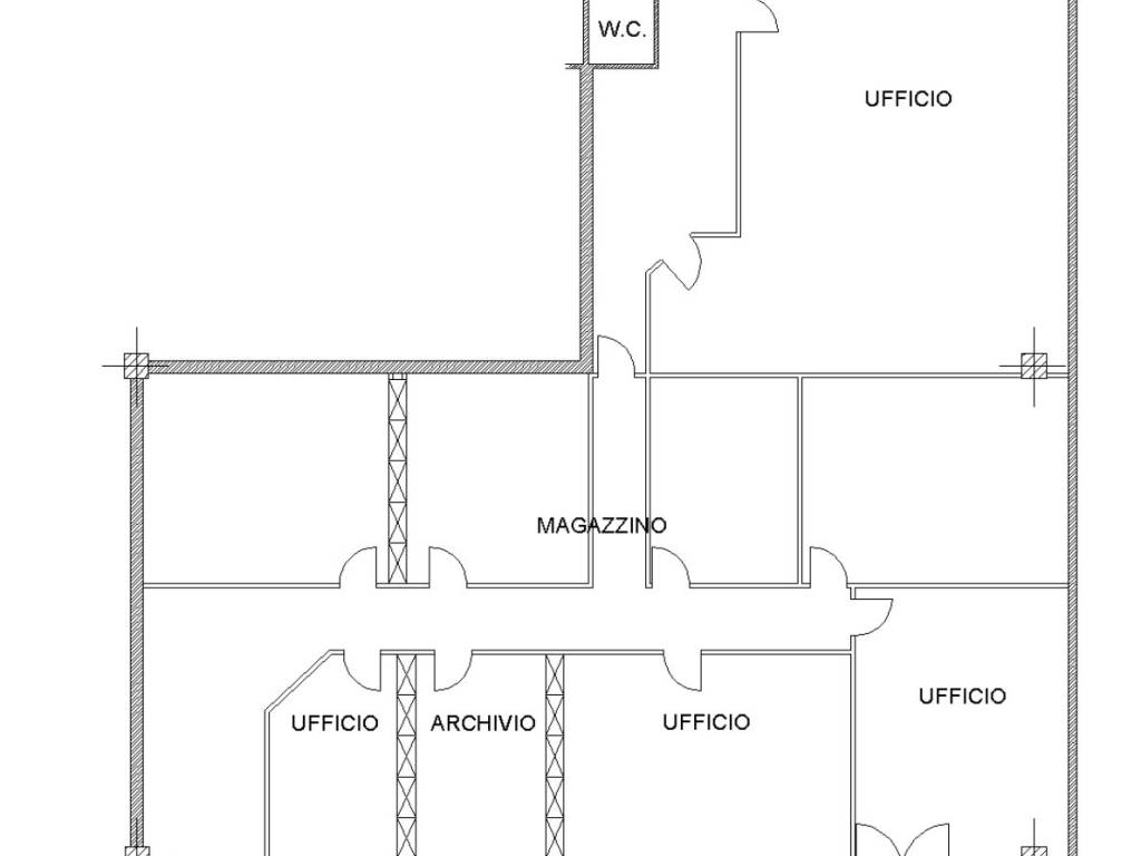 ufficio in vendita a Modena in zona Cognento