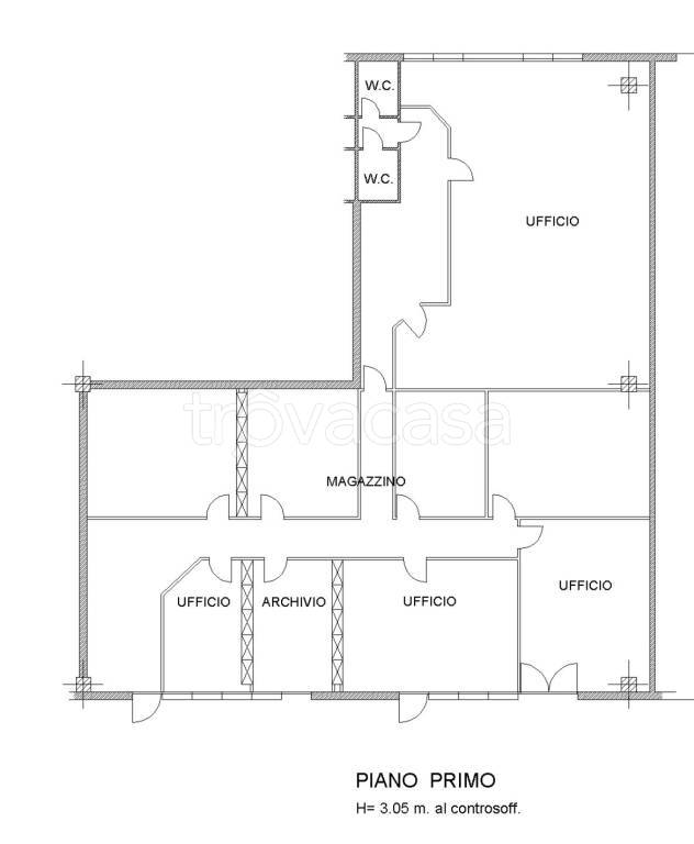 ufficio in vendita a Modena in zona Cittanova