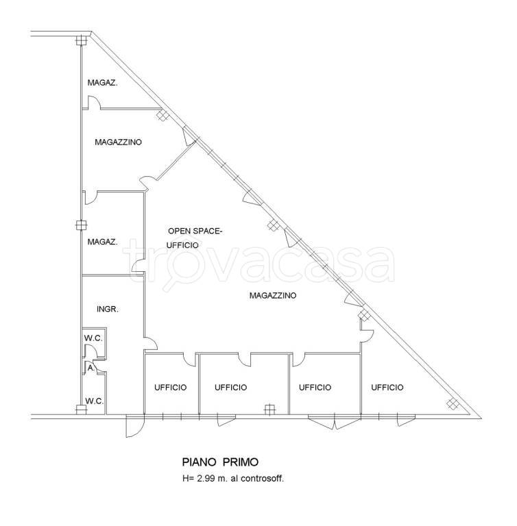 ufficio in vendita a Modena in zona Cittanova