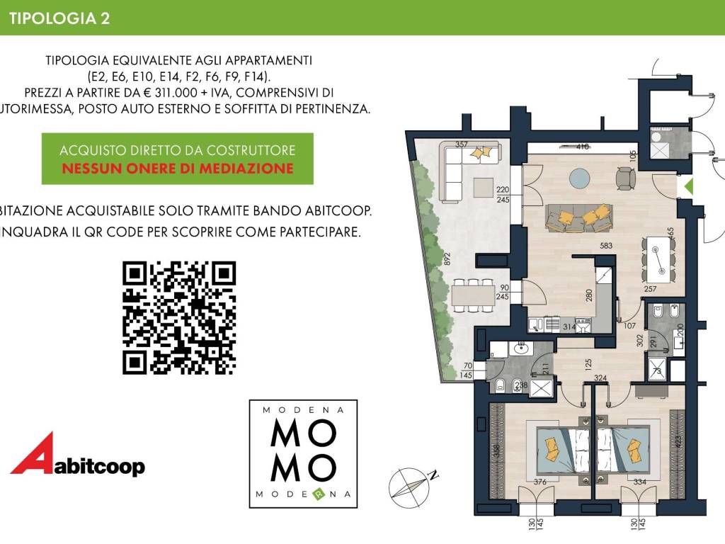 appartamento in vendita a Modena in zona San Lazzaro / Modena Est