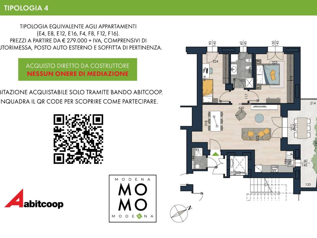 appartamento in vendita a Modena in zona San Lazzaro / Modena Est