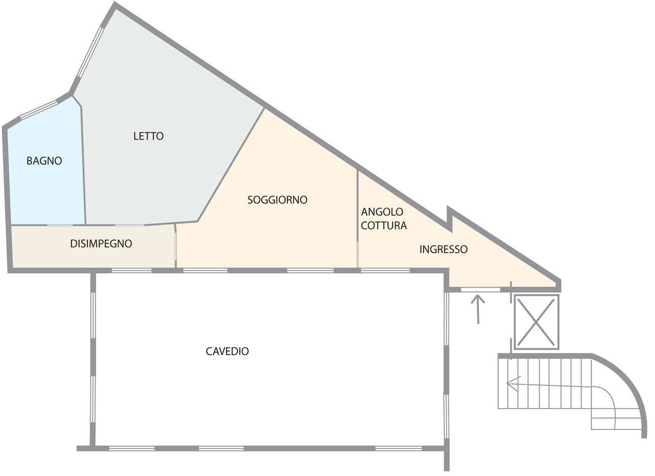 appartamento in vendita a Modena in zona Centro Storico