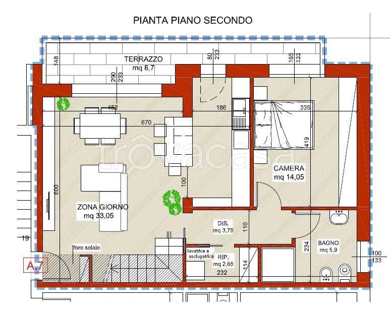 appartamento in vendita a Modena in zona Crocetta