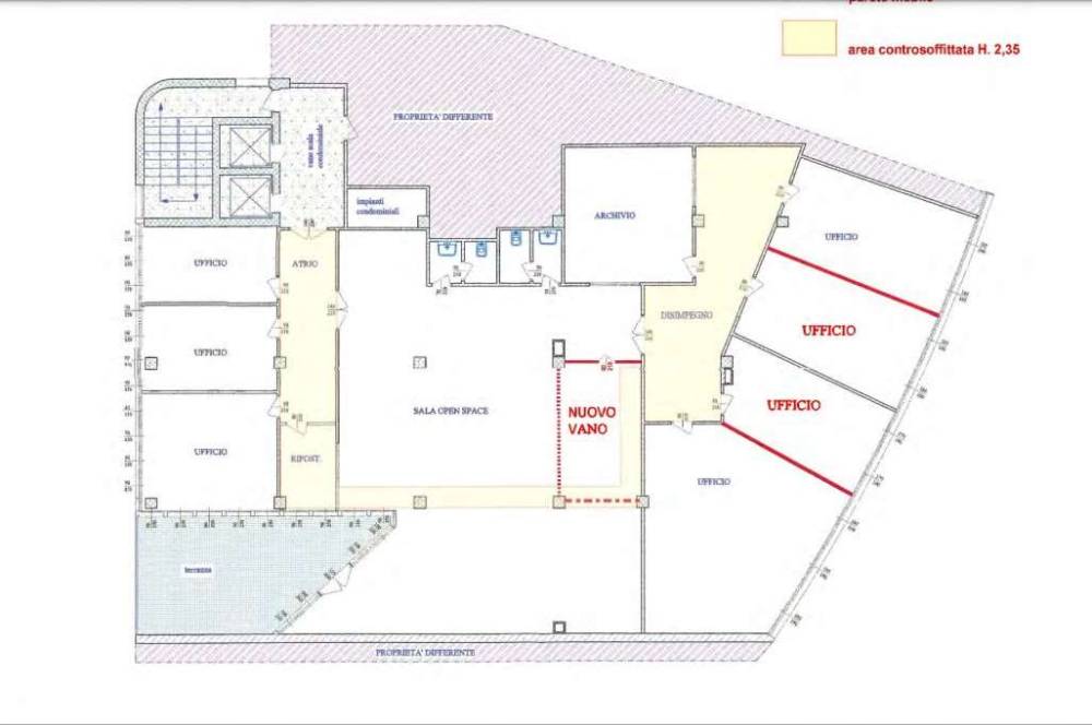 ufficio in vendita a Modena in zona San Faustino