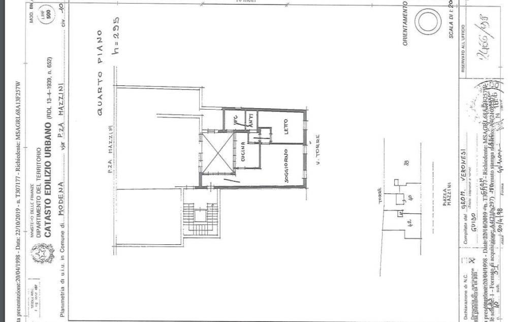 appartamento in vendita a Modena in zona Centro Storico
