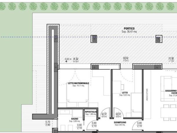 appartamento in vendita a Modena in zona Sant'Agnese