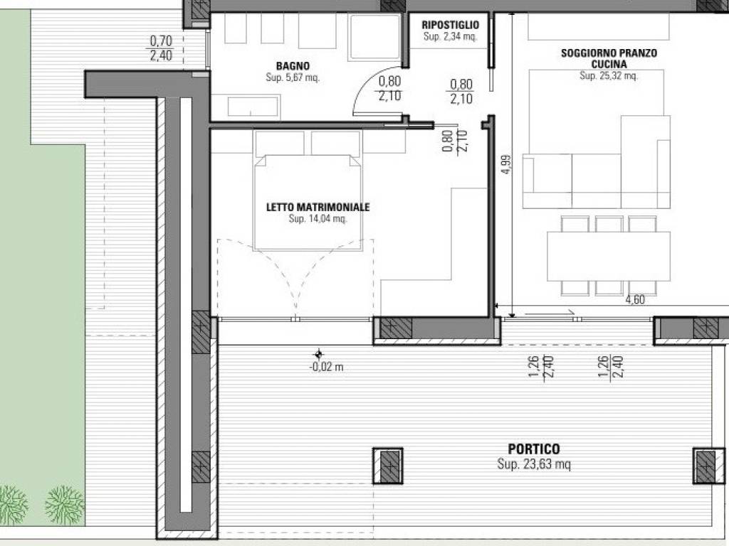 appartamento in vendita a Modena in zona Sant'Agnese