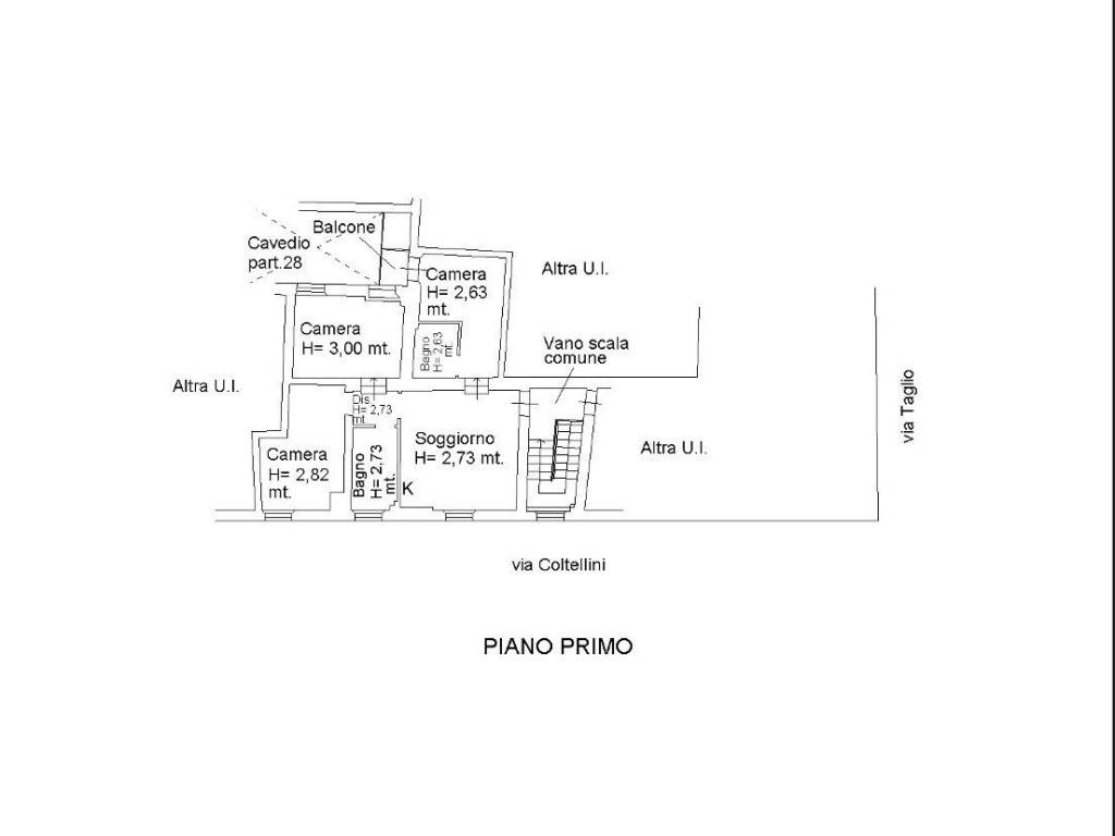appartamento in vendita a Modena in zona Centro Storico