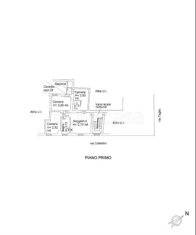 appartamento in vendita a Modena in zona Centro Storico