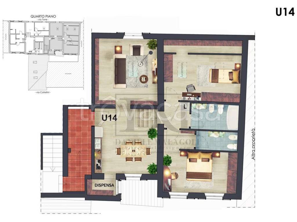 appartamento in vendita a Modena in zona Centro Storico
