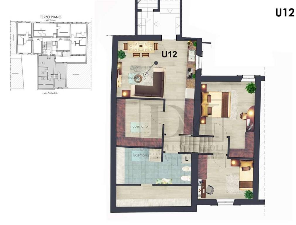 appartamento in vendita a Modena in zona Centro Storico