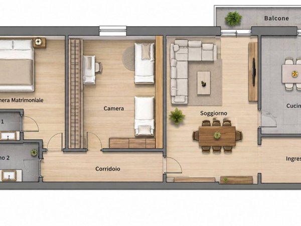 appartamento in vendita a Modena in zona San Faustino