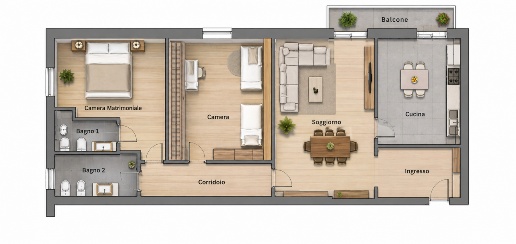 appartamento in vendita a Modena in zona Centro Storico