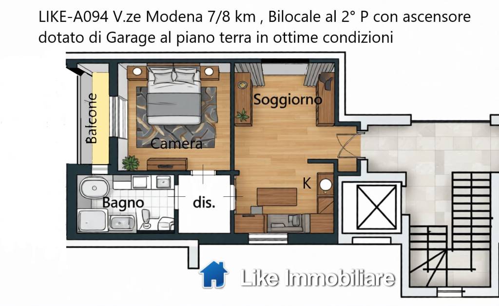 appartamento in vendita a Modena in zona San Faustino