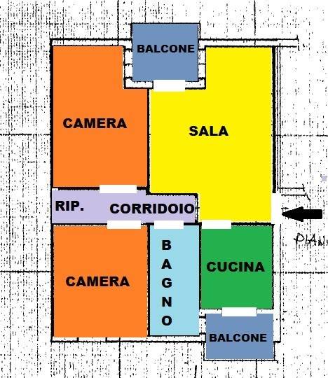 appartamento in vendita a Modena in zona Vaciglio