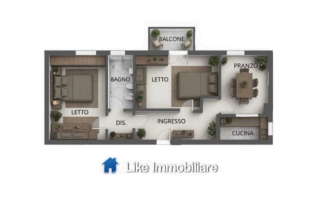 appartamento in vendita a Modena in zona Crocetta