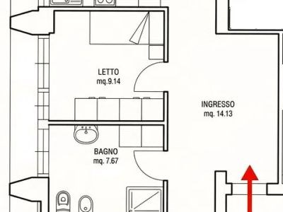 appartamento in vendita a Modena in zona Sant'Agnese