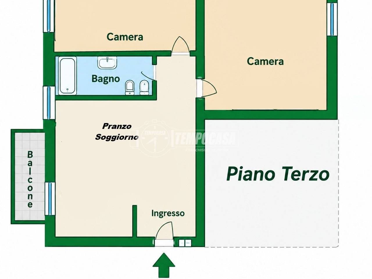 appartamento in vendita a Modena in zona Sant'Agnese