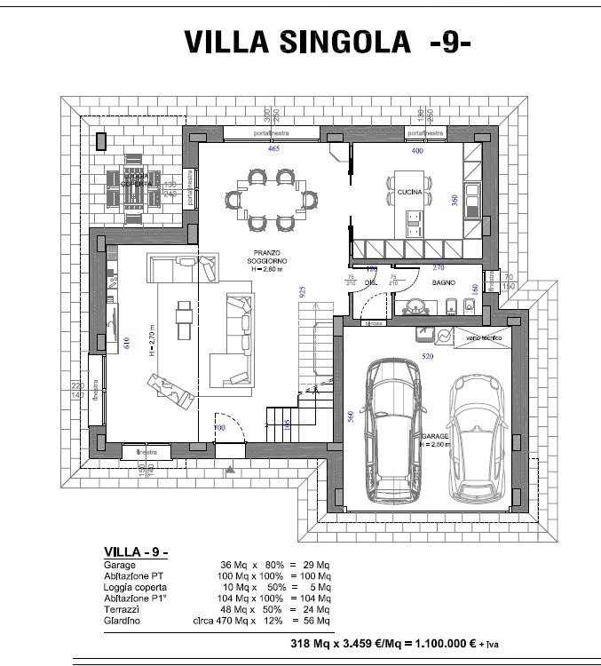 casa indipendente in vendita a Modena in zona Cognento