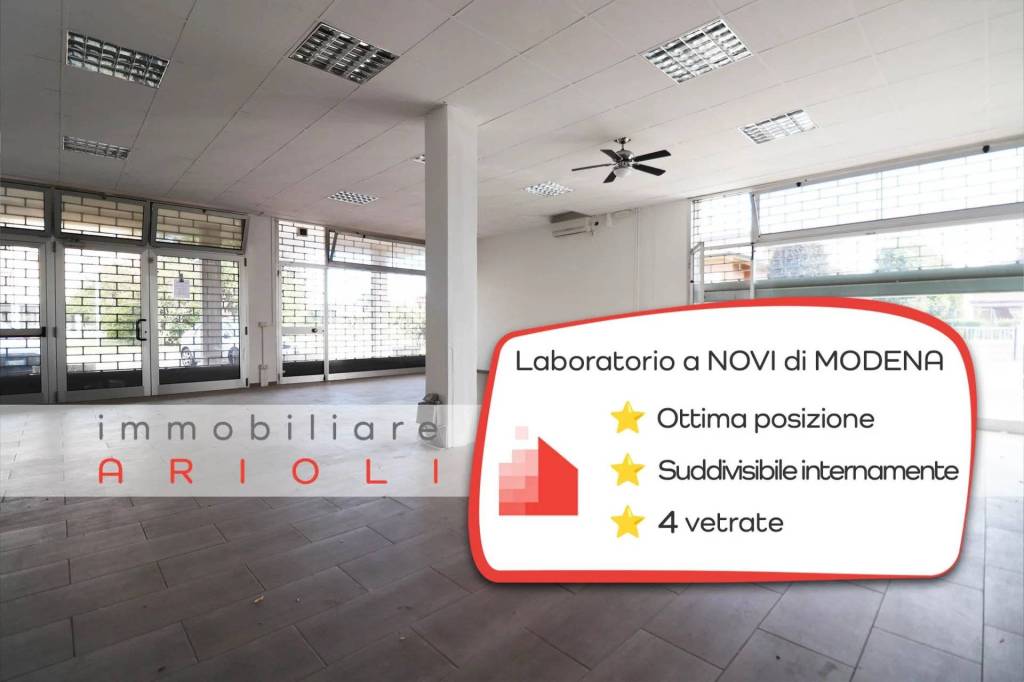 negozio in vendita a Novi di Modena