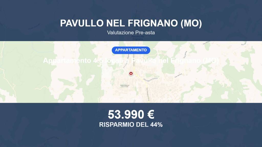 appartamento in vendita a Pavullo nel Frignano