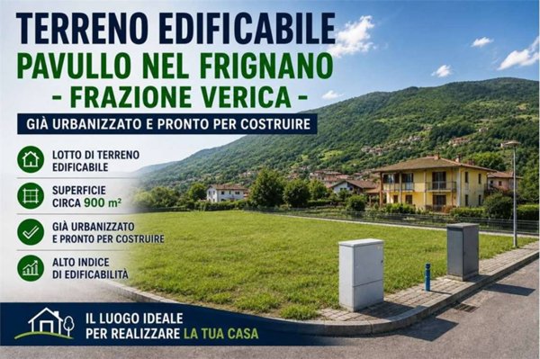 terreno edificabile in vendita a Pavullo nel Frignano in zona Verica