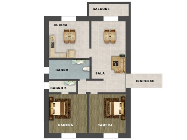 appartamento in vendita a Ravarino