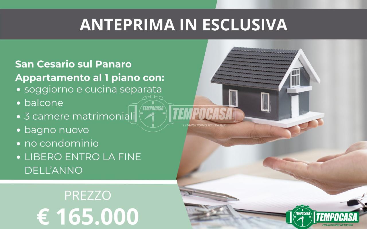 appartamento in vendita a San Cesario sul Panaro