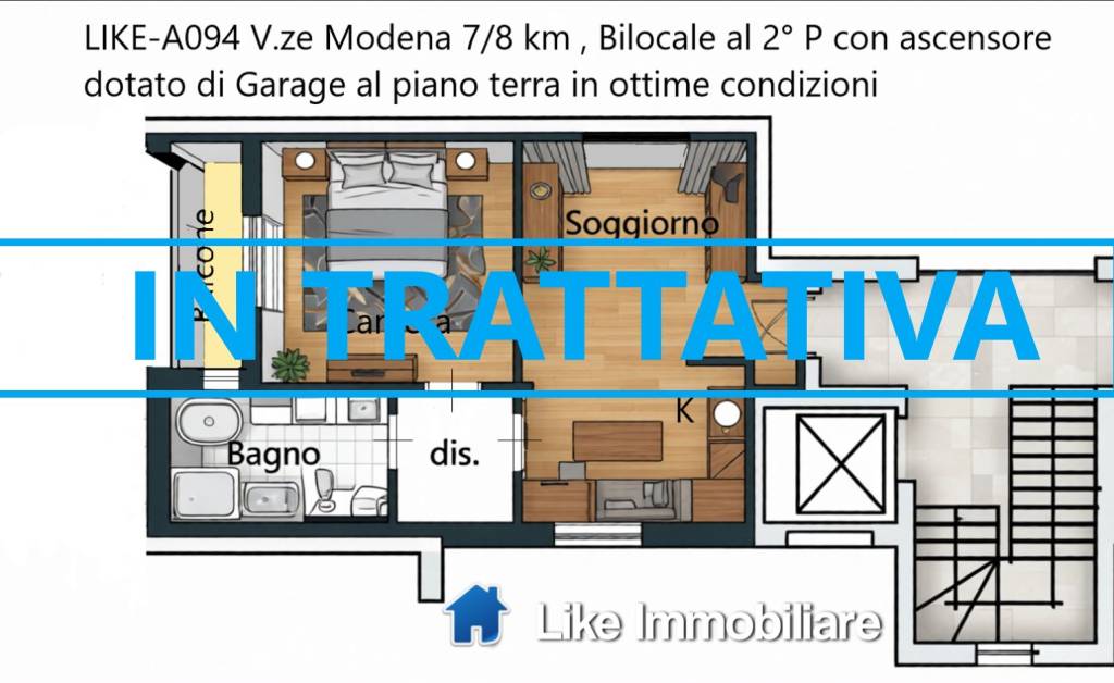 appartamento in vendita a San Cesario sul Panaro in zona Sant'Anna